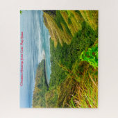 Cetti Bay Guam. Kerstgroet Jigzaag Puzzle Legpuzzel (Verticaal)