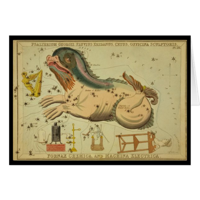 Cetus, Fornax Chemica, Machina Electrica, enz (Voorkant Horizontaal)