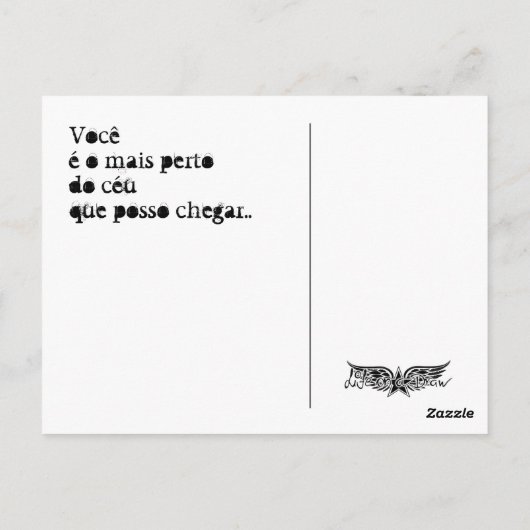 Céu Briefkaart (Achterkant)