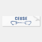 Ceuse France Rock klimmen Quickdraw Bumpersticker (Voorkant)