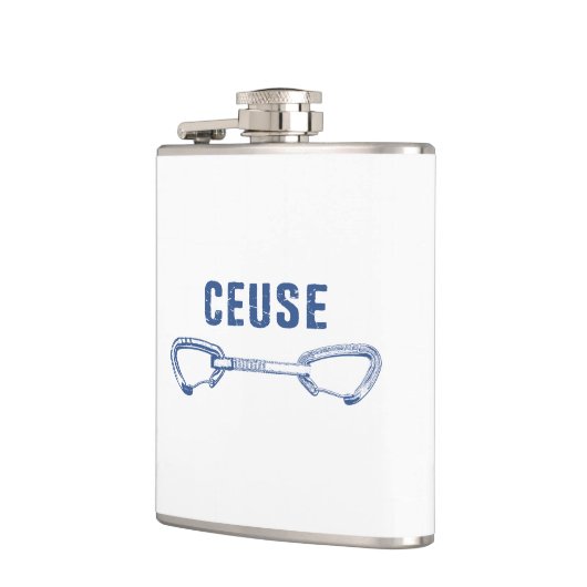 Ceuse France Rock klimmen Quickdraw Heupfles (Links)