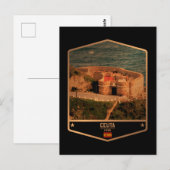 Ceuta Briefkaart (Voorkant / Achterkant)