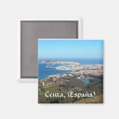 Ceuta (España) Magneet (Voorkant / Achterkant)