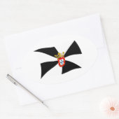 Ceuta Flag Sticker (Envelop)