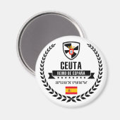 Ceuta Magneet (Voorkant / Achterkant)