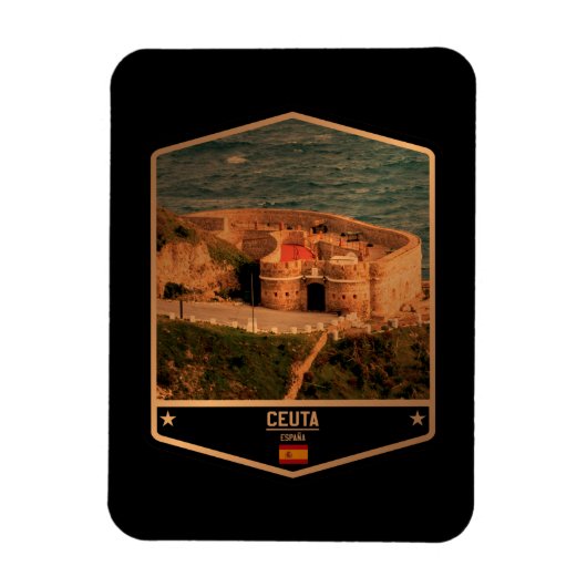 Ceuta Magneet (Verticaal)