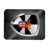 Ceuta Mettalic Emblem Magneet (Horizontaal)