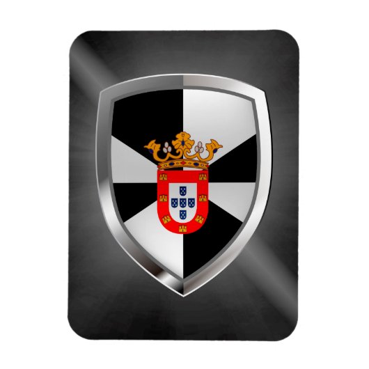 Ceuta Mettalic Emblem Magneet (Verticaal)