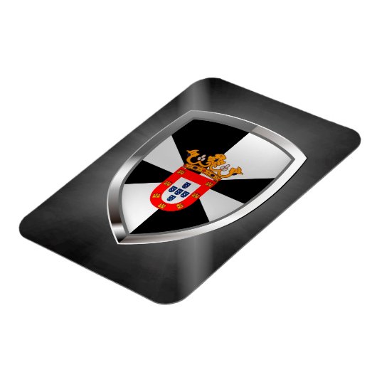 Ceuta Mettalic Emblem Magneet (Linkerzijde)