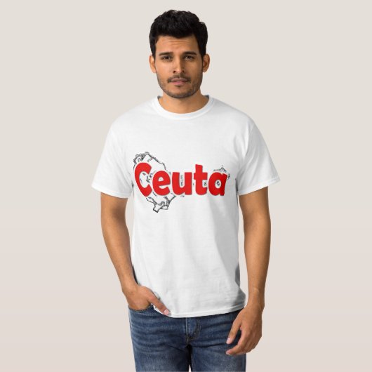 Ceuta T-shirt (Voorkant volledig)