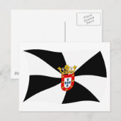 Ceuta Vlag Ansichtkaart Briefkaart (Voorkant / Achterkant)
