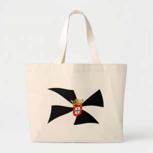 Ceuta Vlag Boodschappentas Grote Tote Bag