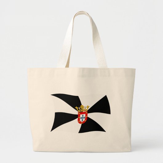 Ceuta Vlag Boodschappentas Grote Tote Bag (Voorkant)