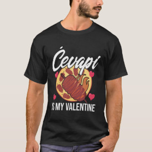 Cevapcici gehaktballen Cevapi Kebab Snack Bar T-shirt