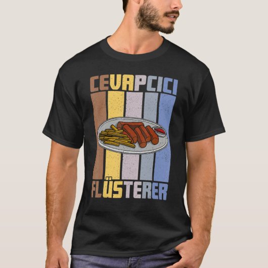 Cevapcici Kebab Balkan cuisine 24 T-shirt (Voorkant)