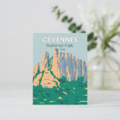 Cevennes National Park France  Briefkaart (Staand voorkant)