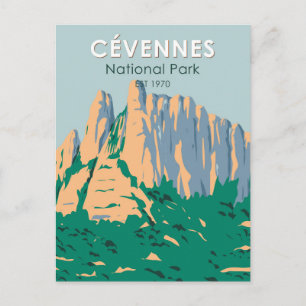 Cevennes National Park France  Briefkaart