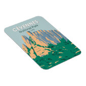 Cevennes National Park France Magneet (Rechterzijde)