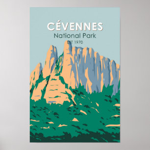 Cevennes National Park France  Poster