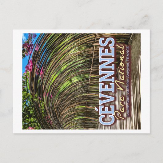 CEVENNES NATIONAL PARK - LOZERE, GARD, FRANKRIJK BRIEFKAART (Voorkant)