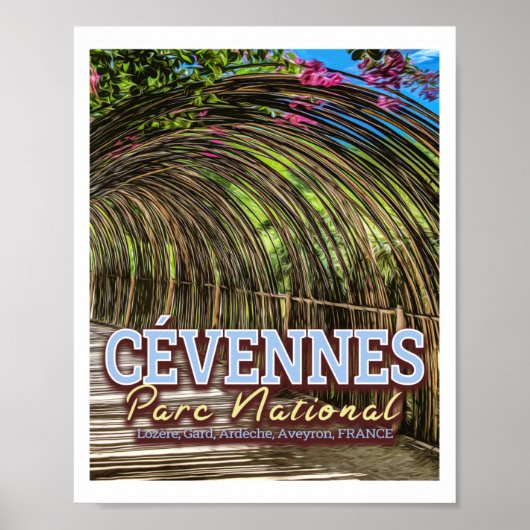 CEVENNES NATIONAL PARK - LOZERE, GARD, FRANKRIJK POSTER (Voorkant)