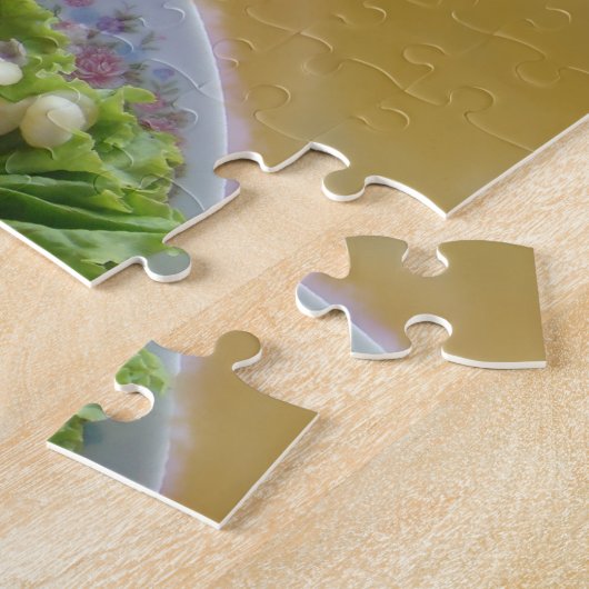 Ceviche en Beer - Peruaanse stijl Legpuzzel (Zijkant)