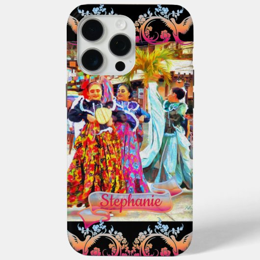 Ceviche Mexican Festival Dancers 2549 Case-Mate iPhone Case (Achterkant)