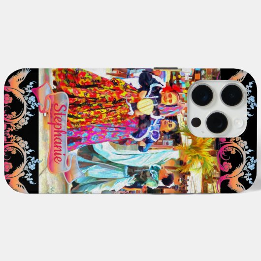 Ceviche Mexican Festival Dancers 2549 Case-Mate iPhone Case (Achterkant (horizontaal))