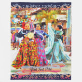 Ceviche Mexican Festival Dancers 2549 Fleece Deken (Voorkant)