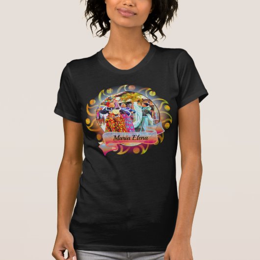 Ceviche Mexican Festival Dancers 2549 T-shirt (Voorkant)