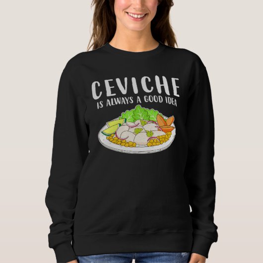 Ceviche Peruvian Seafood Good Idee Trui (Voorkant)