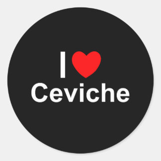 Ceviche Ronde Sticker
