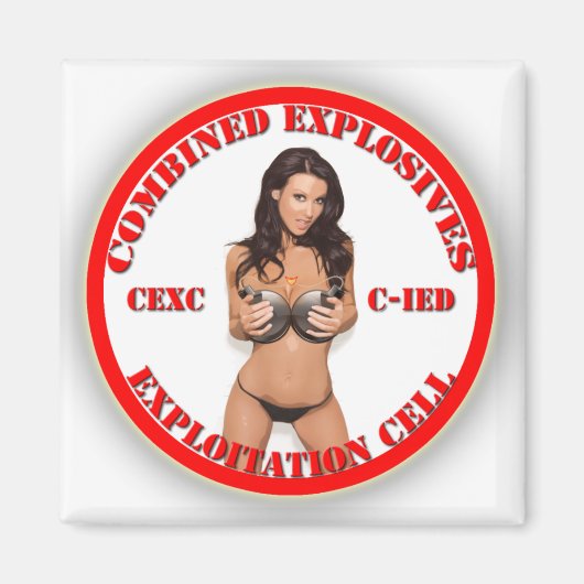 CEXC gecombineerd explosieven Exploitation Cell CI Magneet (Voorkant)