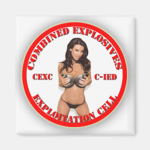 CEXC gecombineerd explosives Exploitation Cell CIE Magneet