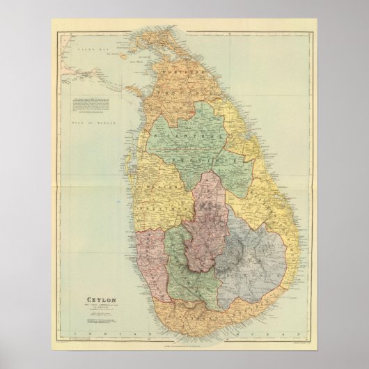 Ceylon 2 poster (Voorkant)
