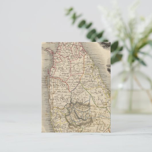 Ceylon Briefkaart (Staand voorkant)