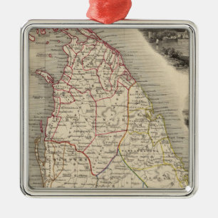 Ceylon Metalen Ornament