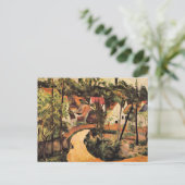 Cezanne - A Draai aan de weg Briefkaart (Staand voorkant)