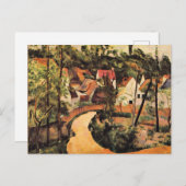 Cezanne - A Draai aan de weg Briefkaart (Voorkant / Achterkant)