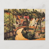 Cezanne - A Draai aan de weg Briefkaart (Voorkant)