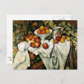 Cezanne - Appelen en Sinaasappels Briefkaart (Voorkant / Achterkant)