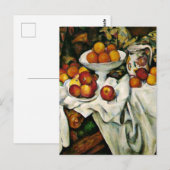 Cezanne - Appelen en Sinaasappels Briefkaart (Voorkant / Achterkant)