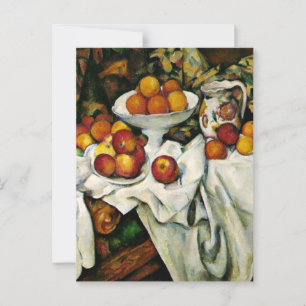 Cezanne - Appelen en Sinaasappels Briefkaart