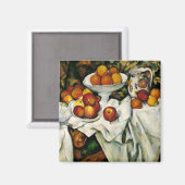 Cezanne - Appelen en Sinaasappels Magneet (Voorkant / Achterkant)