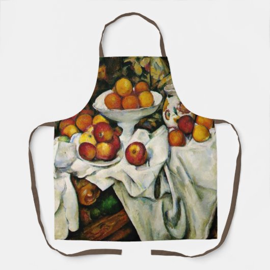 Cezanne - Appelen en Sinaasappels, Schort (Voorkant)