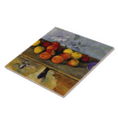 Cezanne - Appels en Biscuits Tegeltje (Zijkant)