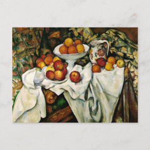 Cezanne - Appels en Sinaasappels Briefkaart
