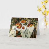 Cezanne - Appels en Sinaasappels Kaart (Gele Bloem)
