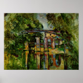 Cezanne - Aquaduct en Lock, Poster (Voorkant)