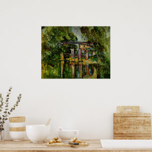 Cezanne - Aquaduct en Lock, Poster